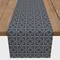 Delicate Slate Pattern Outdoor Table Runner